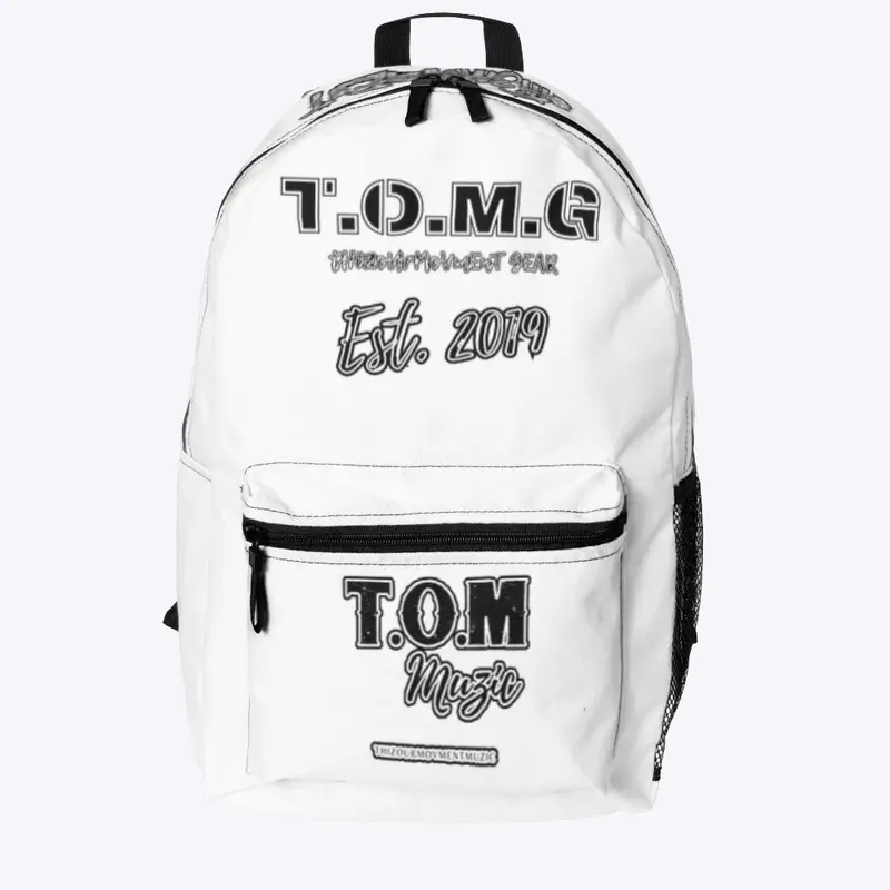 T.O.M.G/T.O.M MUZIC Backpack (BL)