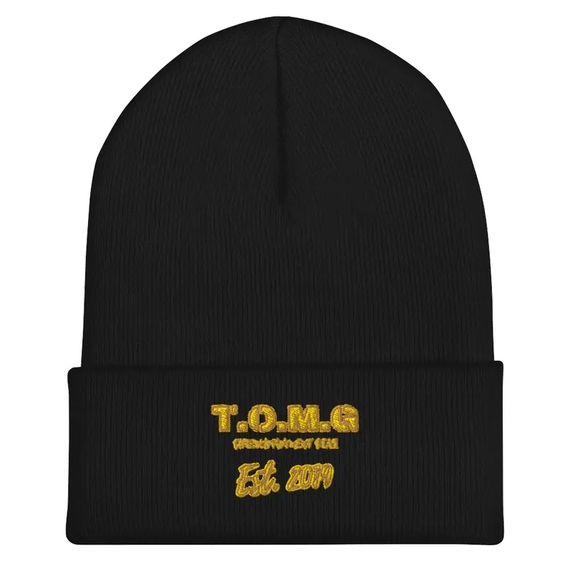 T.O.M.G EST 2019 Beanie (GOLD M!ND)