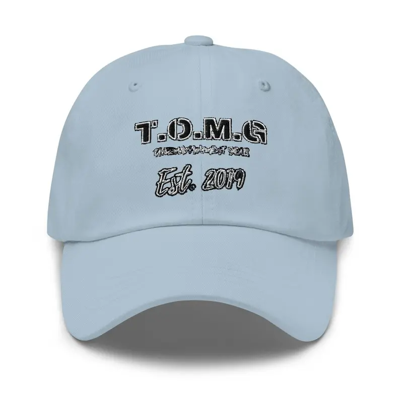 T.O.M.G Dad Hat (BLAXK LOGO)