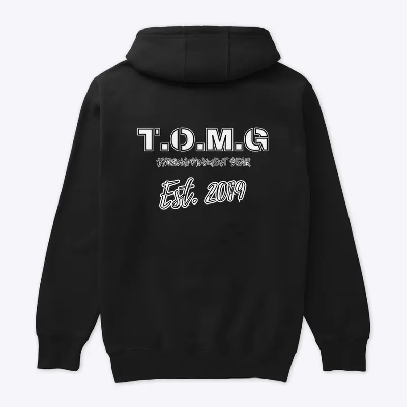 T.O.M.G EST. E2 (WHITE LOGO)